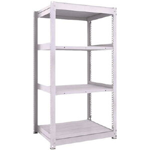 TUG型中量棚300kg 単体型 955×776×H1800 4段 ※メーカー直送品 車上渡し品 トラスコ TUG30063J4