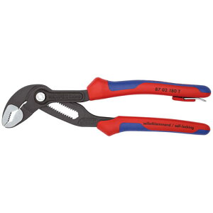 �R�u�� ���S���ߗ֕t 180mm �����i KNIPEX(�N�j�y�b�N�X) 8702-180TBK