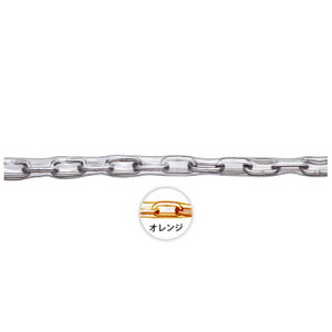 �X�e�����X�� �I�����W�`���[�u�ی�`�F�[�� ���a1.4×��7.3×��3.2mm 1m���i �����i ���{�@�B 1.4HA-OR