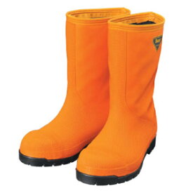 冷蔵庫長靴-40℃ オレンジ 30.0cm シバタ工業 NR031 (作業用長靴 抗菌 消臭 防寒 耐摩耗性 軽量化 冷蔵庫用長靴)