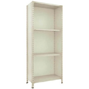 軽量ボルト棚 背板・側板付 1800×450×H2100 4段 ネオグレ トラスコ 76X-24-NG
