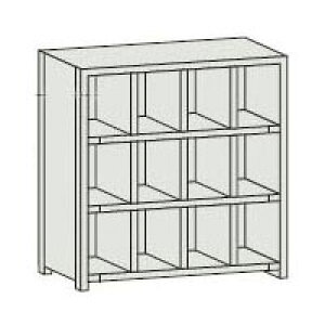 KC^R{~߂Ȃ敪I(43i)889×264×1102mm lIO[ysE[J[i ԏniz gXR KC-4031