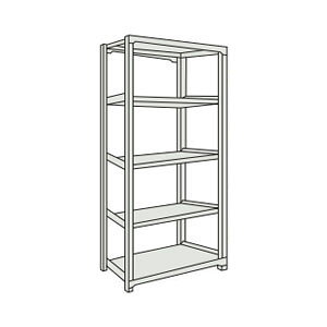 ���ʃ{���g���X�IM3�^(�P�̌^�E300kg�^�C�v�E5�i)1861×481×2110mm �l�I�O���[ �g���X�R M3-7655-NG