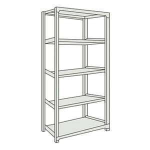 ʃ{gXIM5^(P̌^E500kg^CvE5i)1261×581×2110mm IlO[ gXR M5-7465-NG