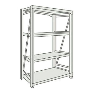 �d�ʃ{���g���IM10�^(�P�̌^�E1000kg�^�C�v�E4�i)980×640×1220mm �l�I�O���[�y����s�E���[�J�[�����i �ԏ�n���i�z �g���X�R M10-4364-NG
