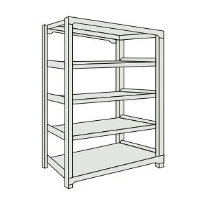 ʃ{gXIM5^(P̌^E500kg^CvE5i)961×581×1510mm IlO[ gXR M5-5365-NG