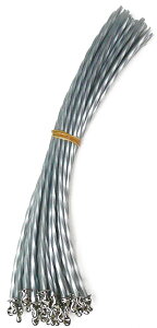 �����X�y�A�R�[�h ���S���[�^�[�p �V���o�[ 2.4��×20cm 30�{�� �����i �֐��m�� N-1114