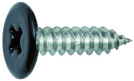 低頭タッピングねじ ステンレス M4×25 黒 8本入 ※取寄品 トラスコ SCTN-0425BK