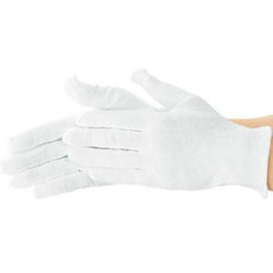 スムス手袋(綿100%)M ホワイト(1組・12双) トラスコ DPM-SM-M