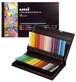 色鉛筆 ユニカラー 72色 取寄品 三菱鉛筆 UC72CN2 (三菱鉛筆 文房具 文具 事務用品 筆記具)