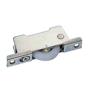 調整戸車14型 ベアリング入ステンレス車 ステンレス枠(28mm・平型)(1個価格) ヨコヅナ TBS-0282