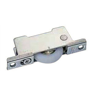 調整戸車14型 ベアリング入ステンレス車 ステンレス枠(28mm・平型)(1箱・10個) ヨコヅナ TBS-0282