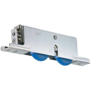 2連式重量横調整戸車 ベアリング入ステンレス車(50mm・平型)(1個価格) ヨコヅナ TBSWY502