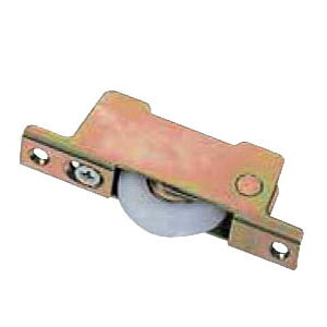 調整戸車14型 ベアリング入ジュラコン車 鉄枠(33mm・U型)(1個価格) ジュラコン(R) ヨコヅナ TEM-0338