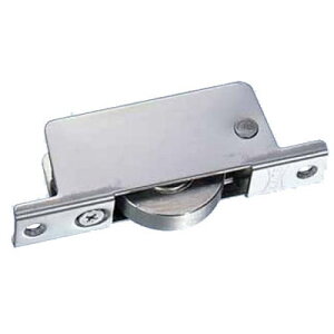 調整戸車17型 ベアリング入ジュラコン車 ステンレス枠(36mm・平型)(1箱・10個) ジュラコン(R) ヨコヅナ TES-0362