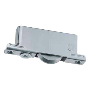 重量調整戸車 ベアリング入ジュラコン車 ステンレス枠(50mm・平型)(1箱・4個) ジュラコン(R) ヨコヅナ TES-0502