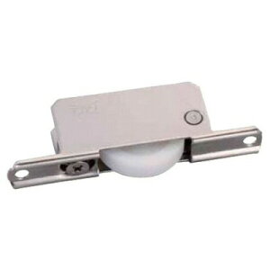 調整戸車10型 ベアリング入ジュラコン車 ステンレス枠(30mm・丸型)(1箱・10個) ジュラコン(R) ヨコヅナ TES-S301