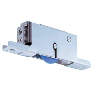 重量横調整戸車 ベアリング入ジュラコン車 ステンレス枠(50mm・丸型)(1個価格) ジュラコン(R) ヨコヅナ TES-Y501