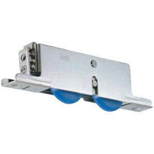 2連式重量横調整戸車 ベアリング入ジュラコン車(50mm・丸型)(1個価格) ジュラコン(R) ヨコヅナ TESWY501