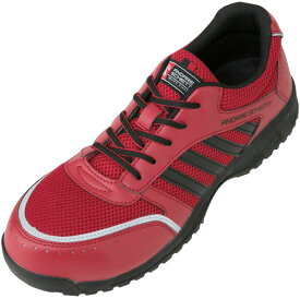 セーフティースニーカー レッド 26.5cm ※取寄品 コーコス A-44000