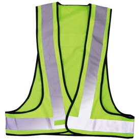 軽量安全ベスト イエロー×シルバー XL ※取寄品 コーコス NV350