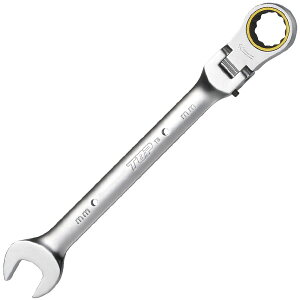 首振りロックラチェットコンビ 12角サーフェイス(角丸) 対辺寸法10mm 全長160mm 取寄品 TOP FRC-10LK