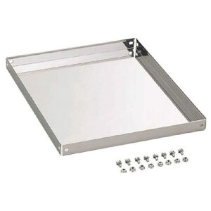 V型ステンレス製ツールワゴン追加棚板 346×416×30mm トラスコ VS-TSUS