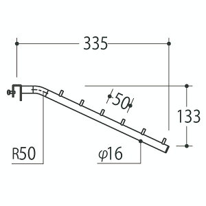 V�t�F�C�X�A�E�g�X���[�v 16�a �t�b�N6�� �N���[�� ���i ���C���� V-FSK-16-6 ( �I �p�p�C�v ���� �_�u�� �X�ΘA�|�� ��I ���i�I �p�C�v�n���K�[ �t�F�C�X�A�E�g�n���K�[ �����|�����ߗ��n