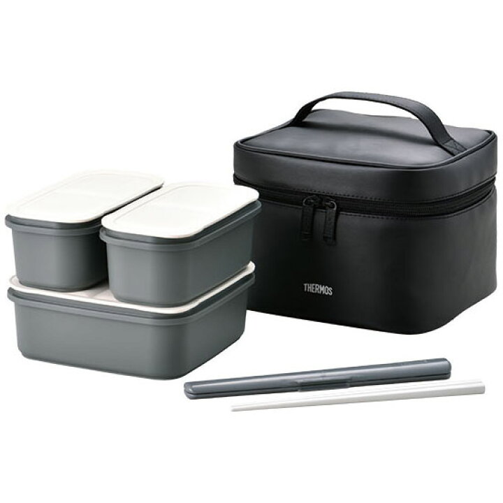 セール品 ブラック サーモス 保冷サラダコンテナー BK THERMOS DJR-950 弁当箱、水筒 セール品 ブラック サーモス 保冷サラダコンテナー BK THERMOS DJR-950 弁当箱、水筒