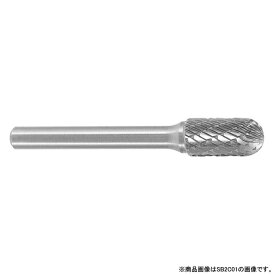 スーパー超硬バー シャンク径6mm 先丸円筒型 全長69×刃径11×刃長25mm 取寄品 スーパーツール SB2C07