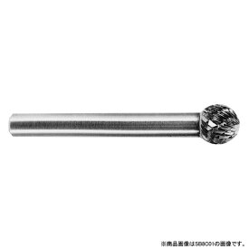 スーパー超硬バー シャンク径6mm 球型 全長50×刃径8×刃長6.4mm 取寄品 スーパーツール SB8C04S