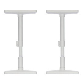家具転倒防止ポール35 マットホワイト 2本組 取寄品 平安伸銅工業 UEQ-35W ( 耐圧200kg 工具不要 取付簡単 )