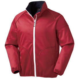 防風ストレッチジャンパー SS レッド 取寄品 クロダルマ 54369 (作業着 ジャンパー 暖かい 冬用 アウター トップス コーデュラ 裏フリース)