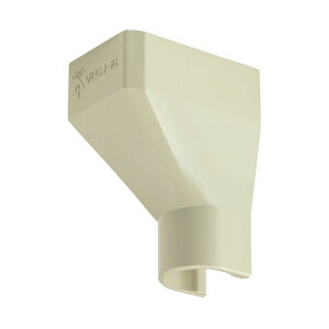 VE管カバーコーナージョイント(適合管 VE22) ベージュ 10個 取寄品 未来工業(MIRAI) VECJ-22J ( 引き込みカバー ケーブル保護 電線保護 天井 壁 化粧カバー 高耐候性 耐衝撃 )