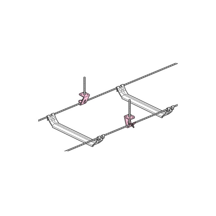 楽天市場 ワイヤー支持金具 適合ワイヤー径4 8 9 6mm 100個 取寄品 未来工業 Mirai Ykh Tb ワイヤーロープ固定 ミラックラダーh固定 吊ボルト支持 大工道具 金物の専門通販アルデ