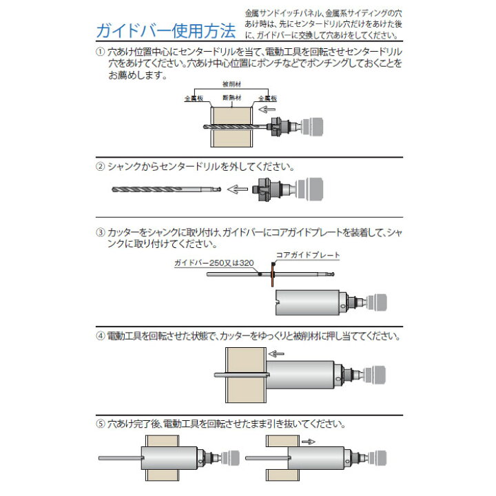 楽天市場 スーパーメタルコアドリル カッター 刃先径180mm 有効長130mm 取寄品 ミヤナガ Pcsm180c 金属系サイディング コアドリル 穿孔 穴あけ 乾式 大工道具 金物の専門通販アルデ