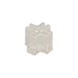 透明ジョイント 上部(3mm厚用) 10個価格 取寄品 光(Hikari) BCJT-3 (飛沫対策 感染防止 感染予防 卓上 仕切り パーテーション 衝立)