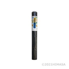 日曜大工カナアミ ビニール亀甲金網 網目16mm ブラック 910mmx2m 12本 直送 代引不可 吉田隆 20x16BK ( 金網 チキンネット DIY 園芸 農業 ネズミ除け 田畑 鳥除 )