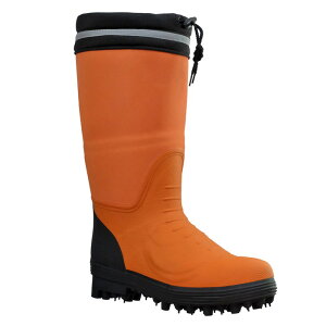 スパイクタフマン・プロ オレンジ 28.0cm 取寄品 荘快堂 V-560G ( 山仕事 草刈 鉄ピン 甲ガード付 先芯入り 安全長靴 スパイク底 )