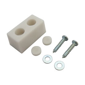 NEW HIKARI 角型ゴム戸当たり ホワイト 取寄品 SMZ SH-TG3515W ( 清水 DIY クッション 引き戸 ふすま 襖 鴨居 かもい ドアストップ クローゼット 扉 家具脚 )