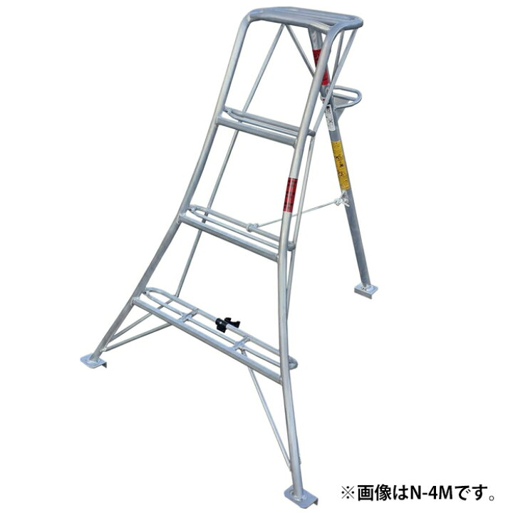 楽天市場】アルミ三脚 三本ステップ型 段数6 (平地専用) 受注生産 
