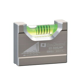 磁石付ソリッドスロープレベル プラス 取寄品 EBISU(エビス) ED-SOSLMP ( 水平器 給排水工事 勾配 V溝付 パイプ測定 鉄配管 4勾配 )