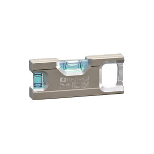 ソリッドレベル2 15x40x100mm ブルー 取寄品 EBISU(エビス) ED-10SOL2BL ( 水平器 多用途用 磁石付 マグネット付 配管 V溝 )