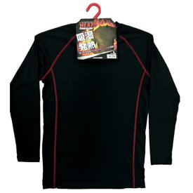 防寒 ヒートコンプレッションインナー ハイネックシャツ M 取寄品 ユニワールド 5000-H ( 防寒 暖 冬 )