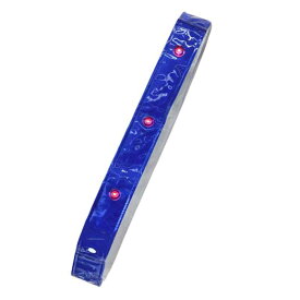 LED付き反射タスキ『たすけ帯』 青タスキ 赤色LED 取寄品 ミズケイ 3301504 ( 安全 警備 保安 ランニング ウォーキング )