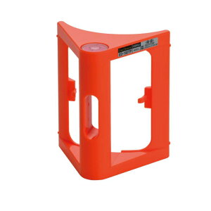 電柱用水平器 蛍光レッド 1/100テーパー用 取寄品 EBISU(エビス) ED-100TP ( 計測器 測定 計算 範囲 正確 安全 )