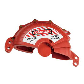 ゲートバルブロックアウト VLF-3 適応ハンドル径76.2~177.8mm ABS樹脂製 取寄品 日本緑十字社 195018 ( VLF-3 )