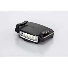 バイザーライト(ヘルメット用LEDライト) 超高輝度LED×5個 電池付 TYS-47 取寄品 日本緑十字社 241105 ( TYS-47(バイザーライト) )