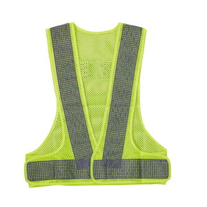 メッシュ反射ベスト 反射幅70mm 蛍光イエローメッシュ地/シルバー反射 軽涼メッシュベスト70-KY 取寄品 日本緑十字社 238282 ( メッシュ反射ベスト メッシュベスト 安全ベスト 反射ベスト 通気