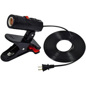 【交換用部品】LEDリーフライト用クリップ 屋内型 100V専用 口金E26 連結コンセント付 取寄品 日動 LC-C50N ( 連結コンセント 50Hz 60Hz LLF23-50K LLF31-50K LLF39-50K )